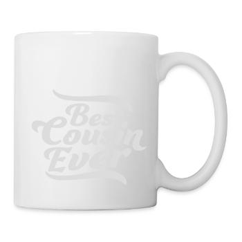 best cousin ever quote - Mug - white - Right
