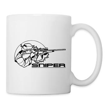 Sniper - Tasse - Weiß - Rechts