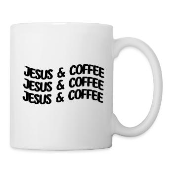 Jesus & Coffee - Mug - white - Right