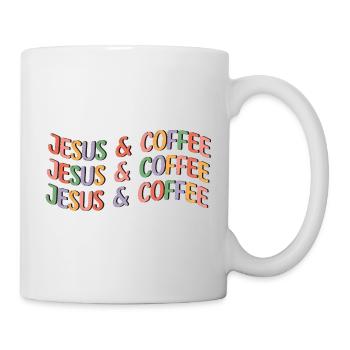 Jesus & Coffee - Mug - white - Right