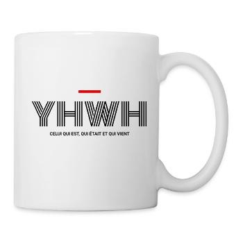YHWH - Mug blanc - blanc - Droite