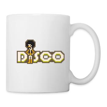 8bit disco - Tasse - Weiß - Rechts