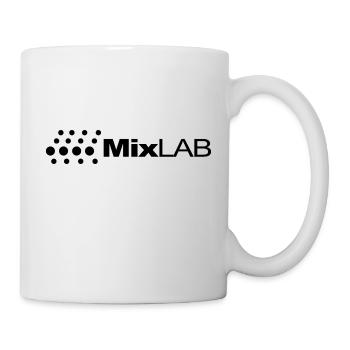 Techno dance house music mixlab gift - Mug - white - Right