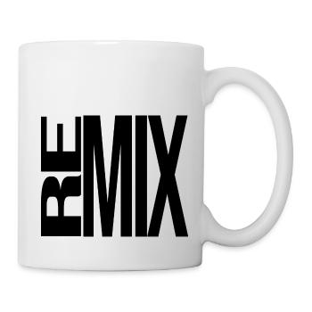Techno music house dance remix gift - Mug - white - Right