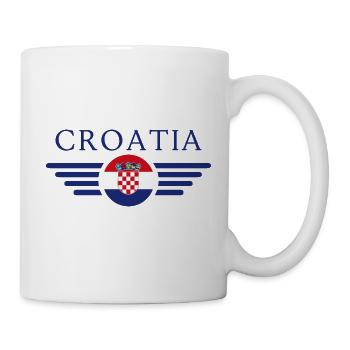 Kroatien - Tasse - Weiß - Rechts