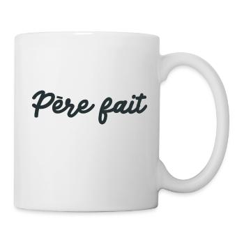 père parfait cadeau - Mug blanc - blanc - Droite