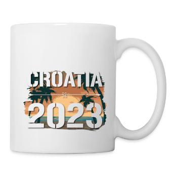 Croatia 2023 - Tasse - Weiß - Rechts