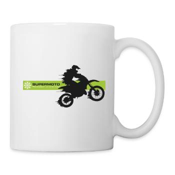 SUPER MOTO speed - Tasse - Weiß - Rechts