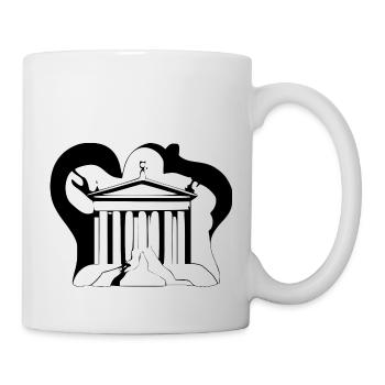 Greek Temple - Mug - white - Right