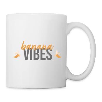 Banana Vibes - Tasse - Weiß - Rechts