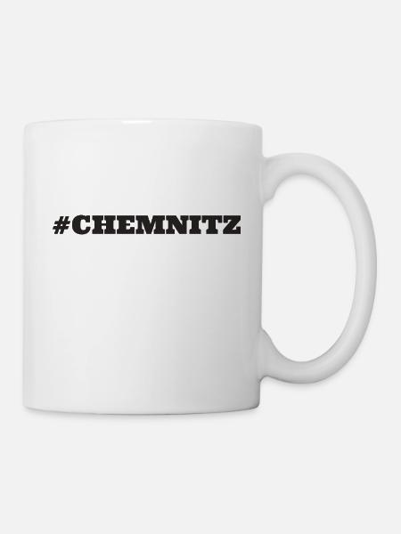 #Chemnitz Ostdeutschland - Tasse - Weiß