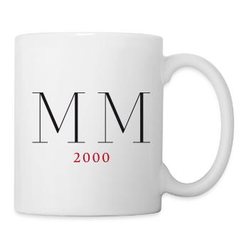 Roman numeral Year of birth Made in 2000 - Mug - white - Right