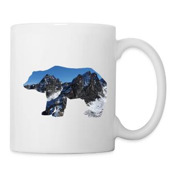 Bär Mountains - Tasse - Weiß - Rechts