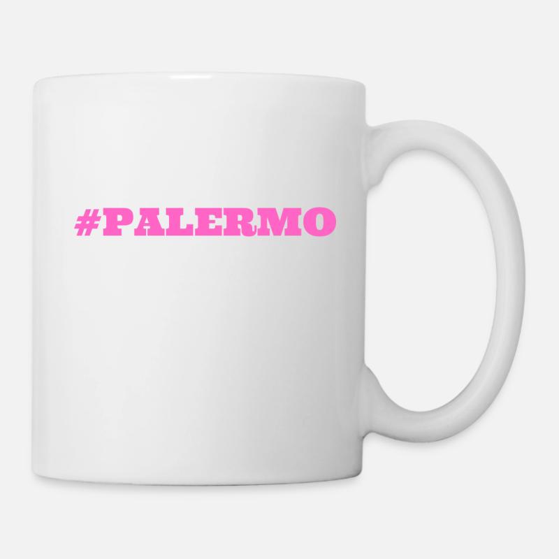 #Palermo Sicile Italie - Mug blanc - blanc