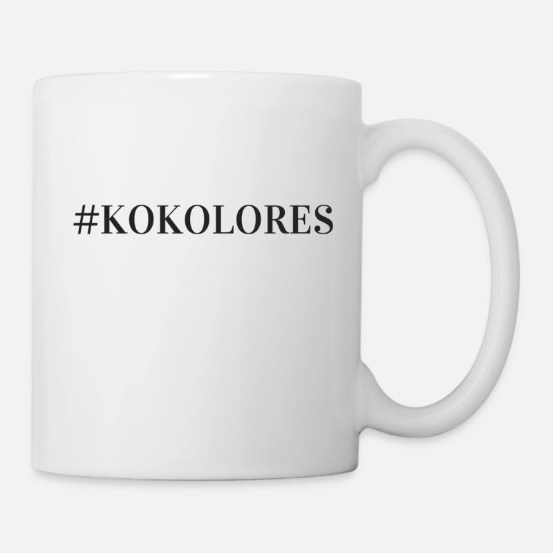 #Kokolores - Tasse - Weiß