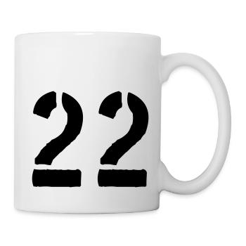 22 - Tasse - Weiß - Rechts
