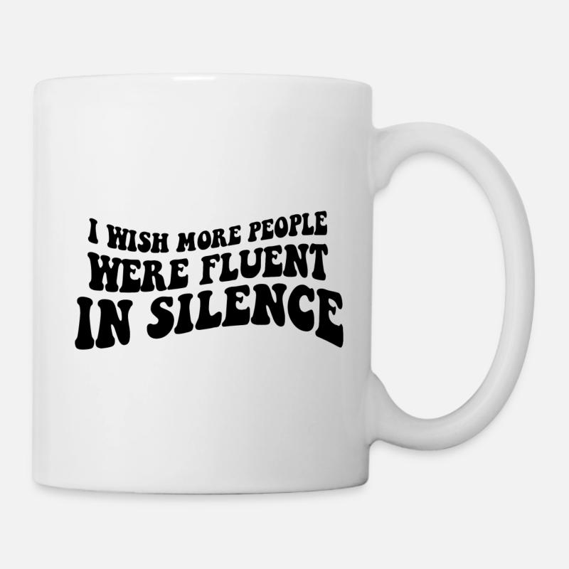 LUSTIGER SARKASTISCHER SPRUCH - Tasse - Weiß