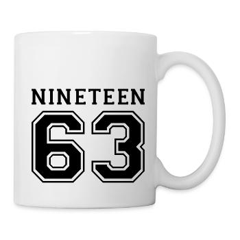 1963 - Tasse - Weiß - Rechts