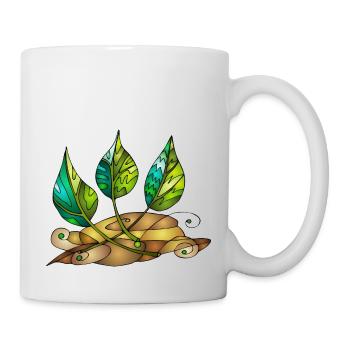 Liste - Mug blanc - blanc - Droite