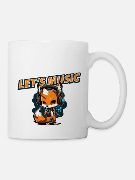 Music Fox - Mug - white