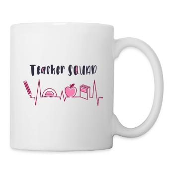Lehrerin Trupp, Lehrer Trupp - Tasse - Weiß - Rechts