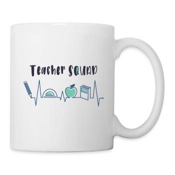 Lehrer Trupp, Lehrerin Trupp - Tasse - Weiß - Rechts