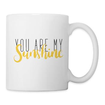 Sonnenschein - Tasse - Weiß - Rechts