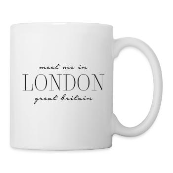 London - Tasse - Weiß - Rechts