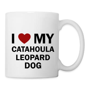 Dog Hund - Tasse - Weiß - Rechts