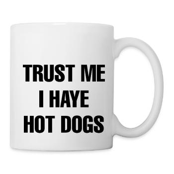 Dog Hund - Mug - white - Right