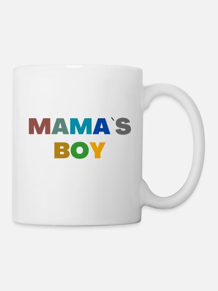 Mama`s Boy - Tasse - Weiß