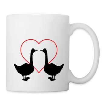 Goose Love 2 - Mug - white - Right