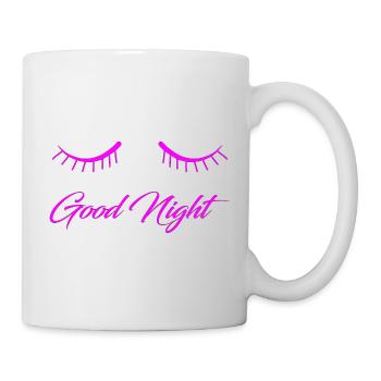 Gute Nacht - Tasse - Weiß - Rechts