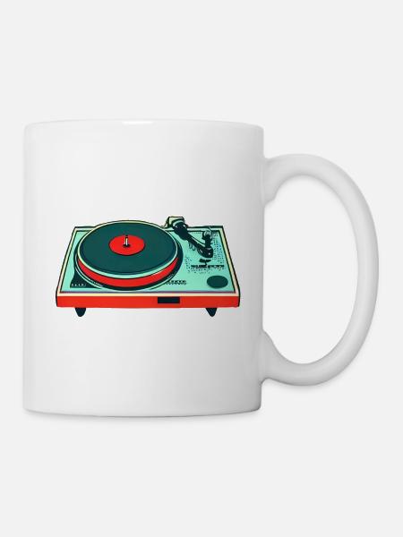 Platine colorée - Mug blanc - blanc