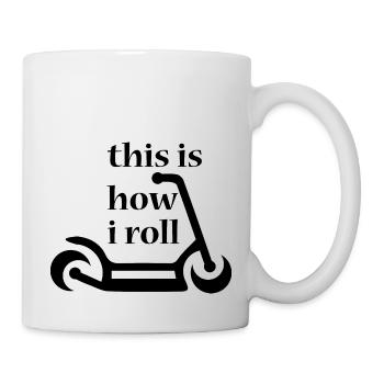 E-Scooter Scooter - Mug blanc - blanc - Droite