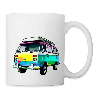 camping-car - Mug blanc - blanc - Droite