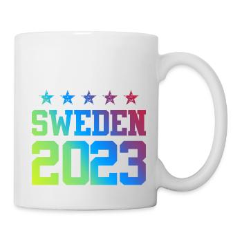 Suède 2023 - Mug blanc - blanc - Droite