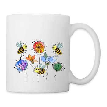 Bees - Mug - white - Right