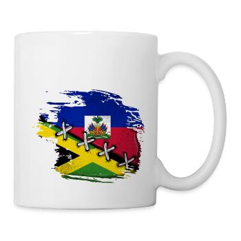 Haiti Haitian Jamaica Combination I Gift - Mug - white - Right