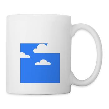 Clouds in heaven - Mug - white - Right