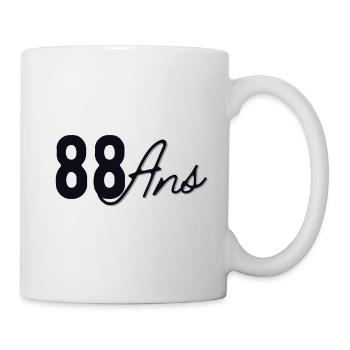 88 Ans - Mug blanc - blanc - Droite