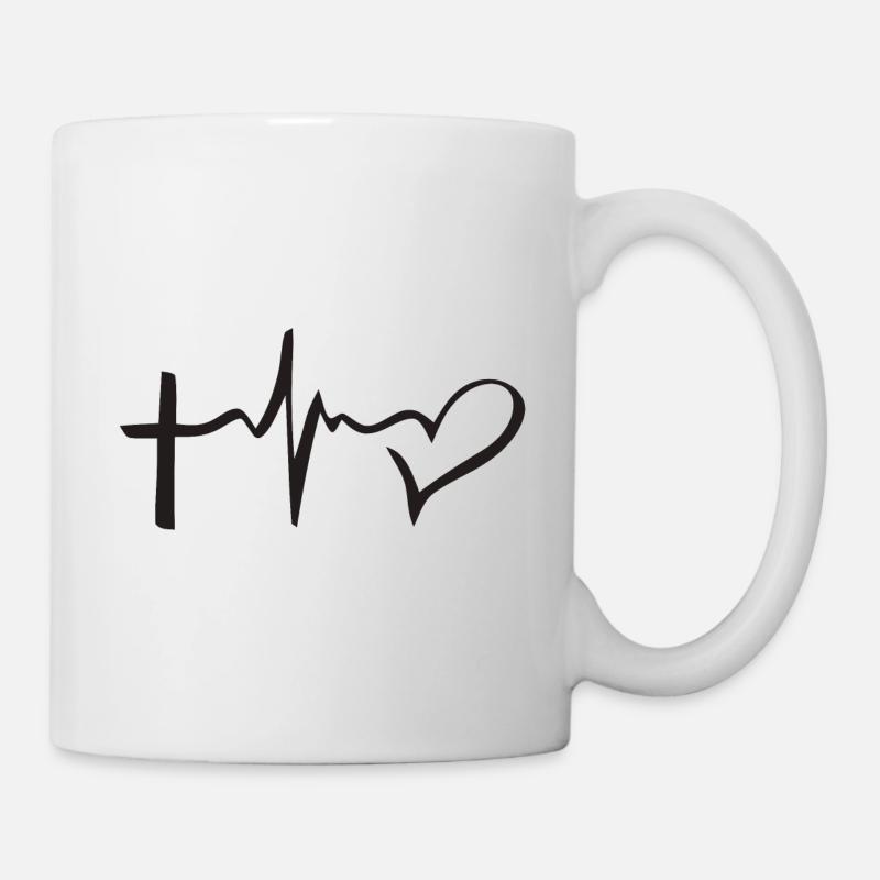 Jesus Christus von Nazareth Glaube Bibel Jesus - Tasse - Weiß