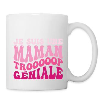 Fête Des Mères Formidable Maman Meilleure Mère - Mug blanc - blanc - Droite