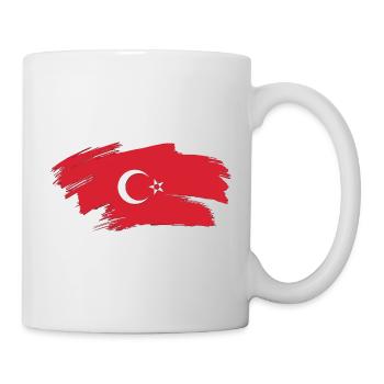 Türkei - Turkye Flagge - Tasse - Weiß - Rechts