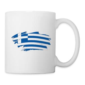 Greece - Greece - Flagge - Fahne - flag - Mug - white - Right