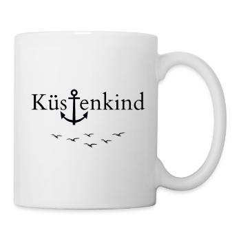 Küstenkind - Tasse - Weiß - Rechts
