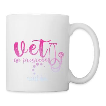 Vet In Progress, Please Wait 3 - Tasse - Weiß - Rechts