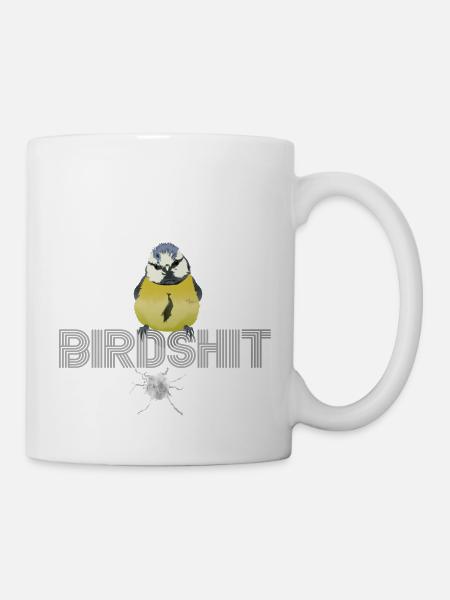 Birdshit génial - Mug blanc - blanc