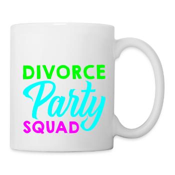 Divorce Party Squad - Tasse - Weiß - Rechts