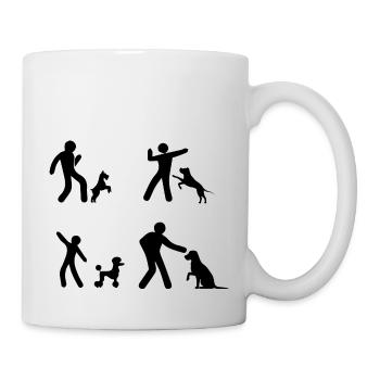 Dancing Dance Music - Tasse - Weiß - Rechts